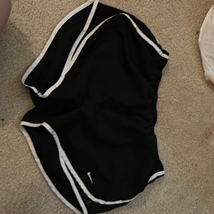 Black Nike shorts